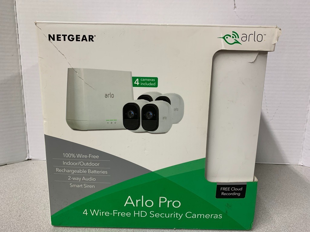 **NETGEAR Arlo Pro VMB4000 – Cameras, Base Station – Untested – READ