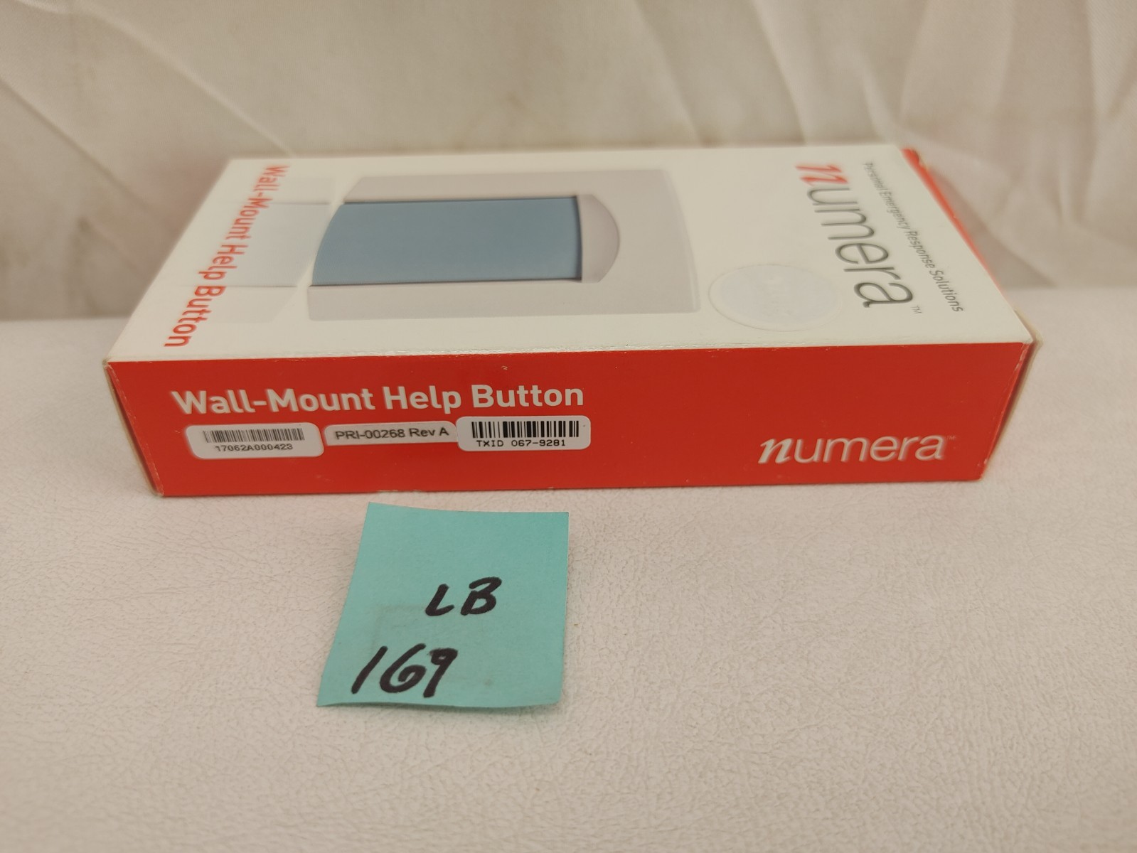 Numera Wall Mount Emergency Help Button 2GIG-WMT1-345 – SEALED