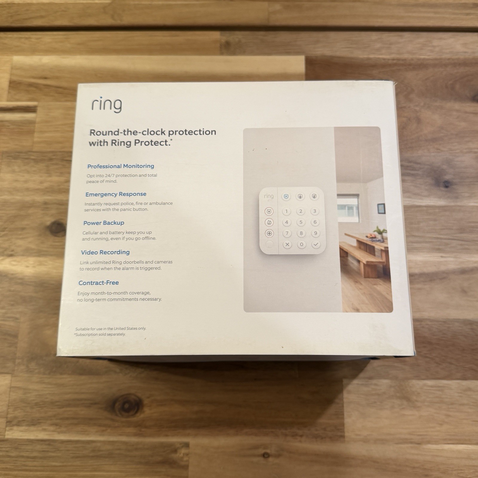 Ring Alarm 8-Piece Security Kit 2nd Gen NEW Home Security System Works w/ Alexa