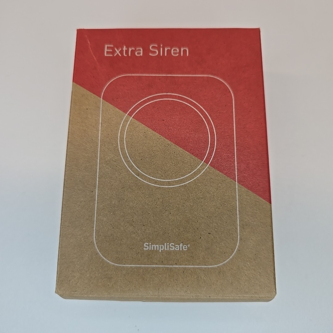 SimpliSafe Extra Siren 105dB ( WS3 ) – Indoor / Outdoor Ships Free Tested