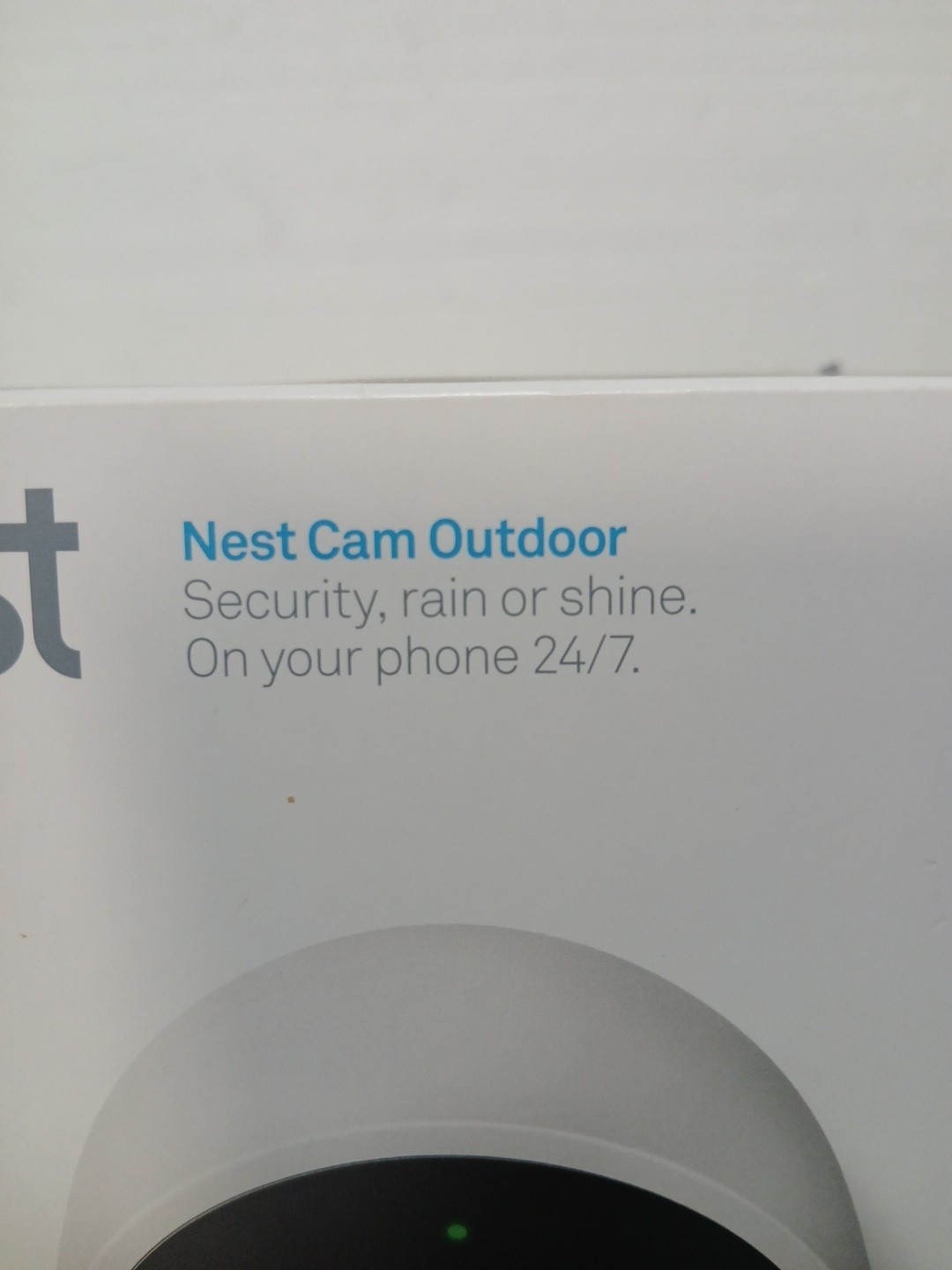 NEST Cam Outdoor Security Camera Model NC2100ES (Not Google Cam)