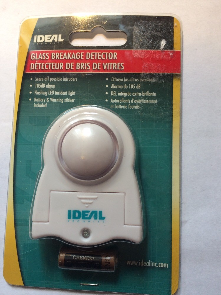 Ideal GLASS BREAKAGE DETECTOR ALARM INTRUSION DETECTION sk610 NEW