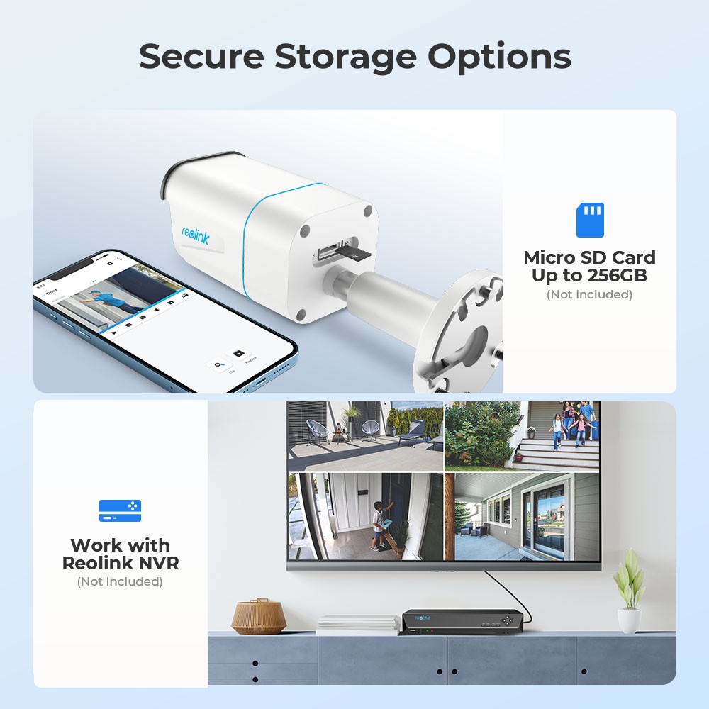 Reolink 16CH NVR Smart Detection 810A 4K PoE Security Camera System with 4TB HDD