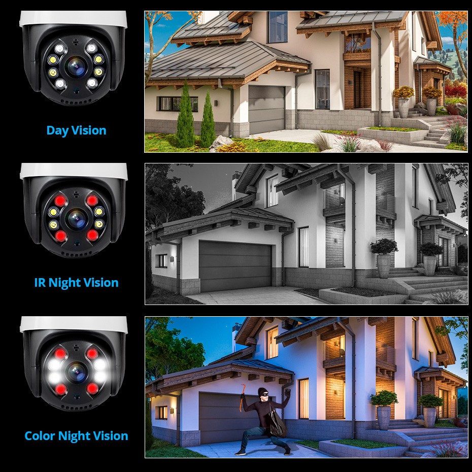 H.265+ 8CH NVR Security System 6MP Cameras 2TB HDD Plug & Play Remote Access