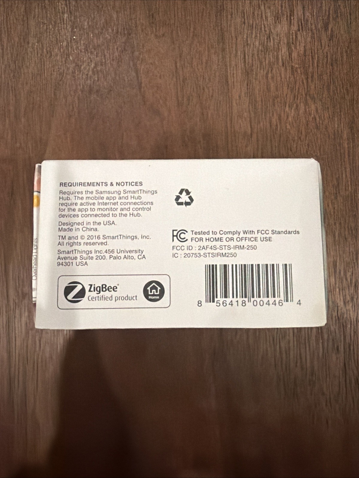 Samsung SmartThings Motion Sensor – White – New in Box