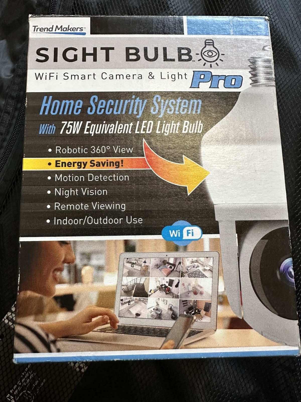 sight bulb Security Camera with 75 Watt Equivalent LED Light