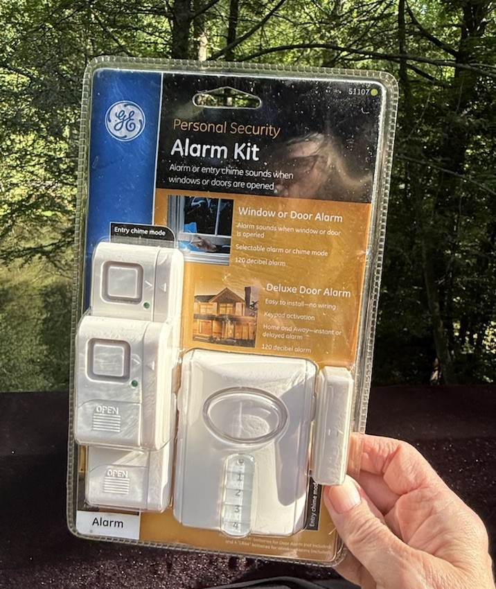 GE Personal Security Alarm Kit #51107 – Window or Door Alarm Brand New!