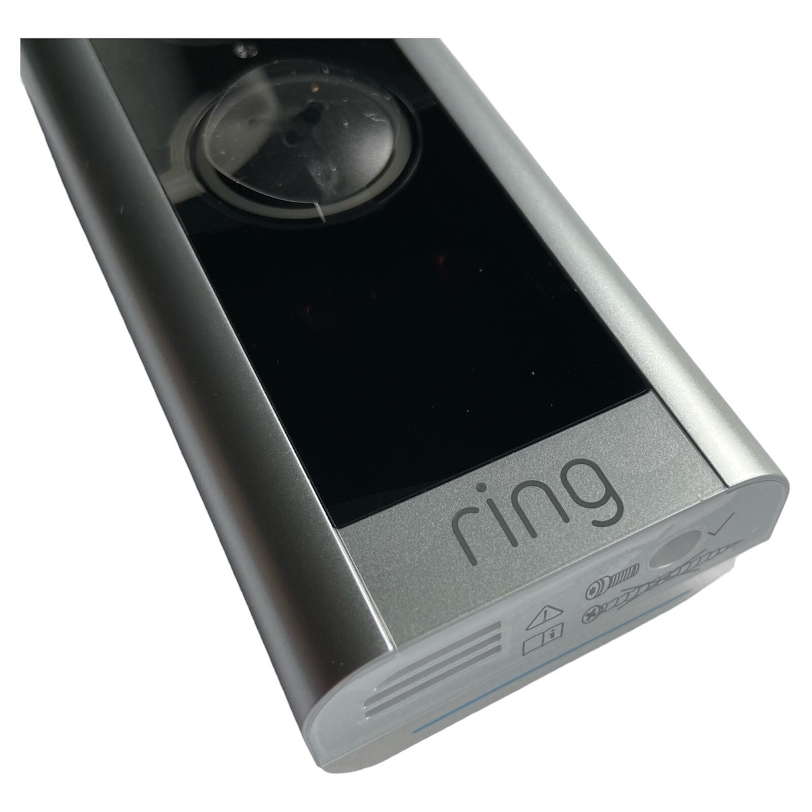 Ring Video Doorbell Pro 2 Satin Nickel 1536p Video Night Vision and 2 Way Audio