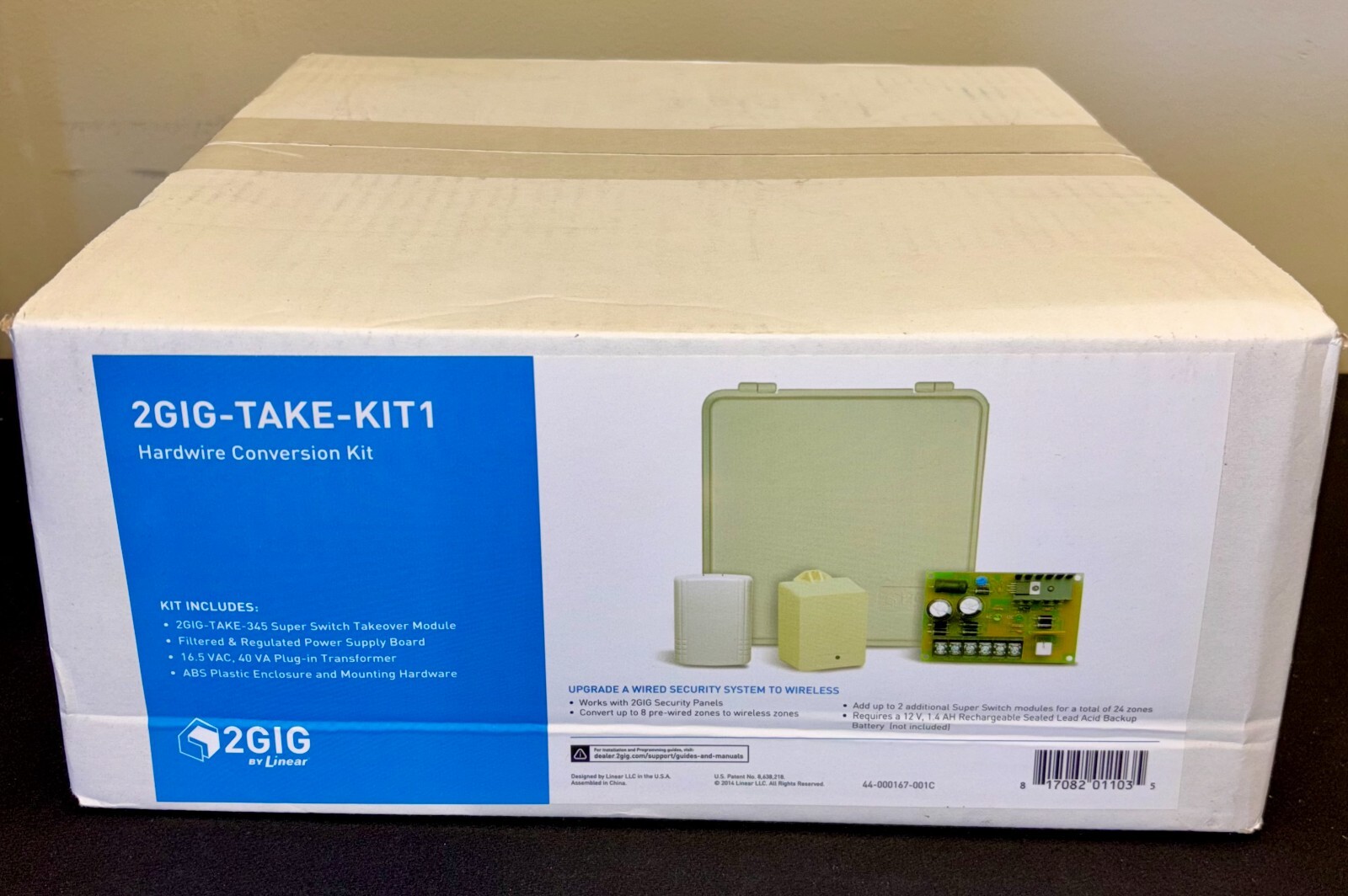 2GIG-Take-Kit1 : 2GIG – Hardwired Conversion Kit