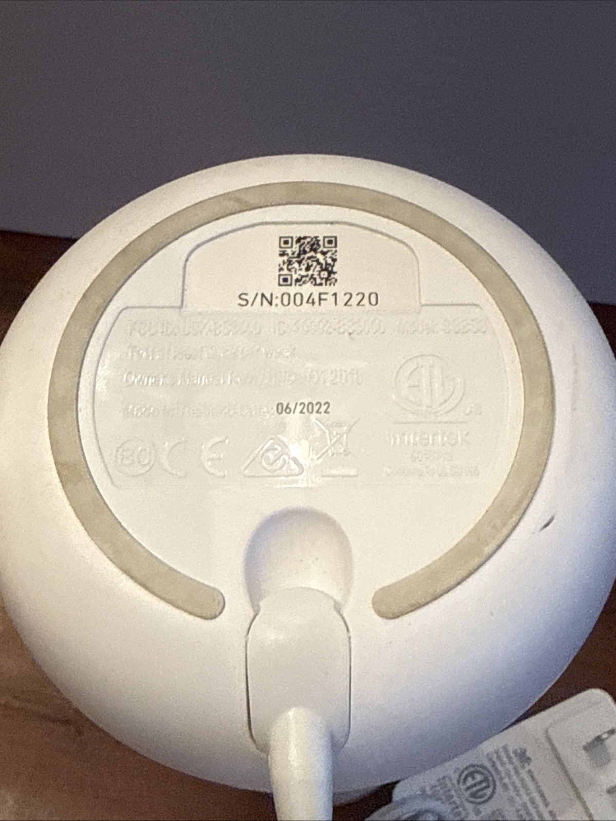SimpliSafe SSBS3 Home Security Base Station White with OEM Power Cord