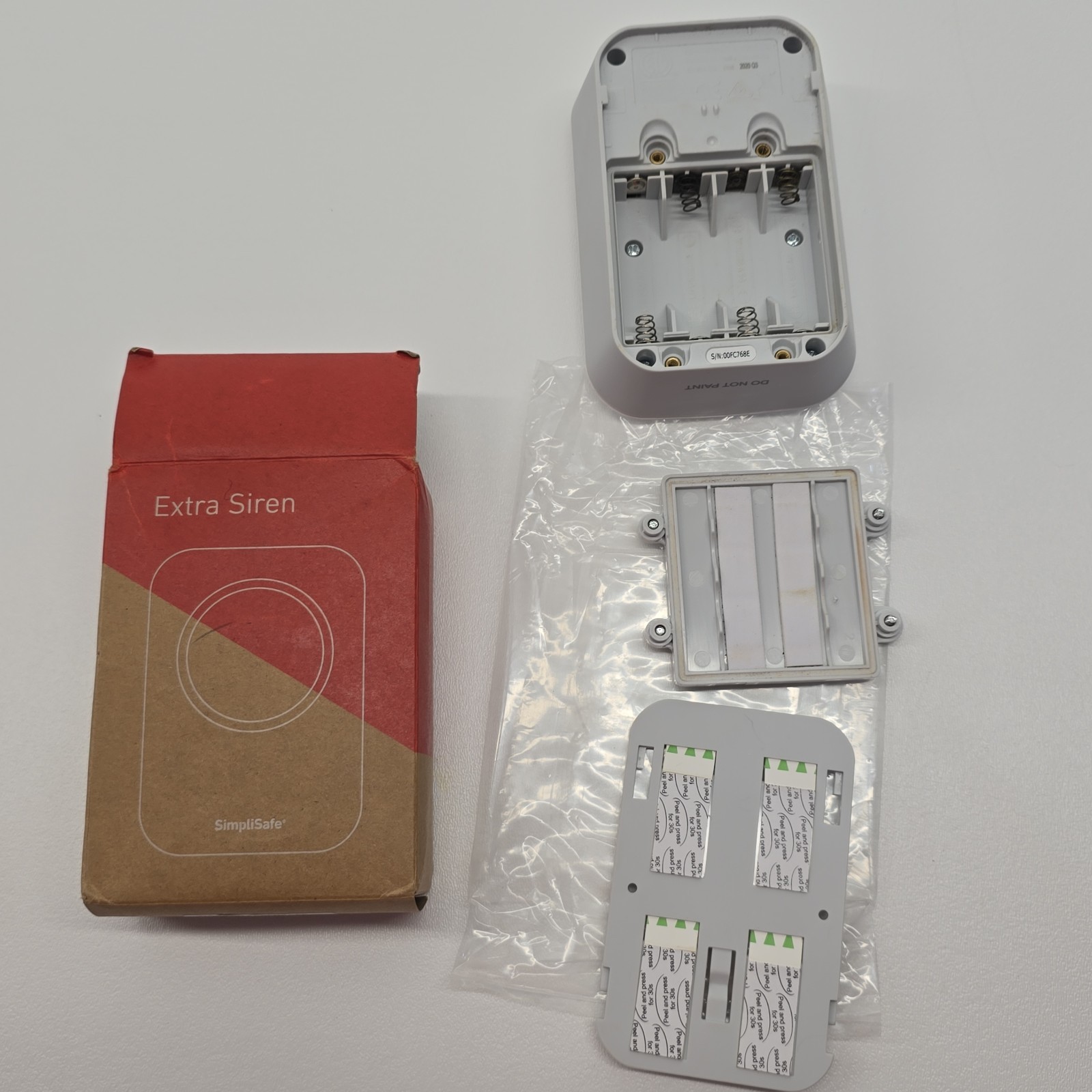 SimpliSafe Extra Siren 105dB ( WS3 ) – Indoor / Outdoor Ships Free Tested