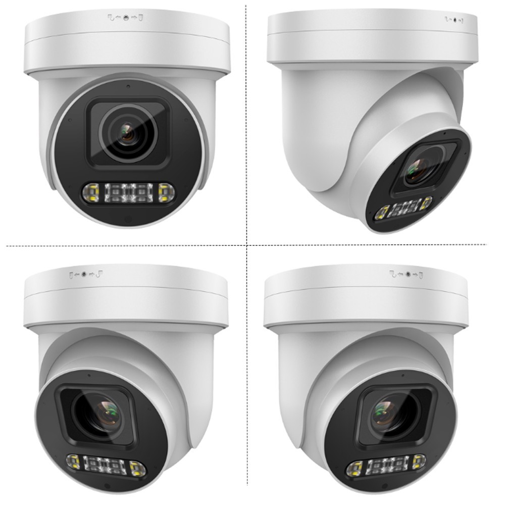 Vikylin 16POE 16CH NVR Systems Color+IR 5×Zoom 2-Way Audio 8MP 4K PTZ Camera Lot
