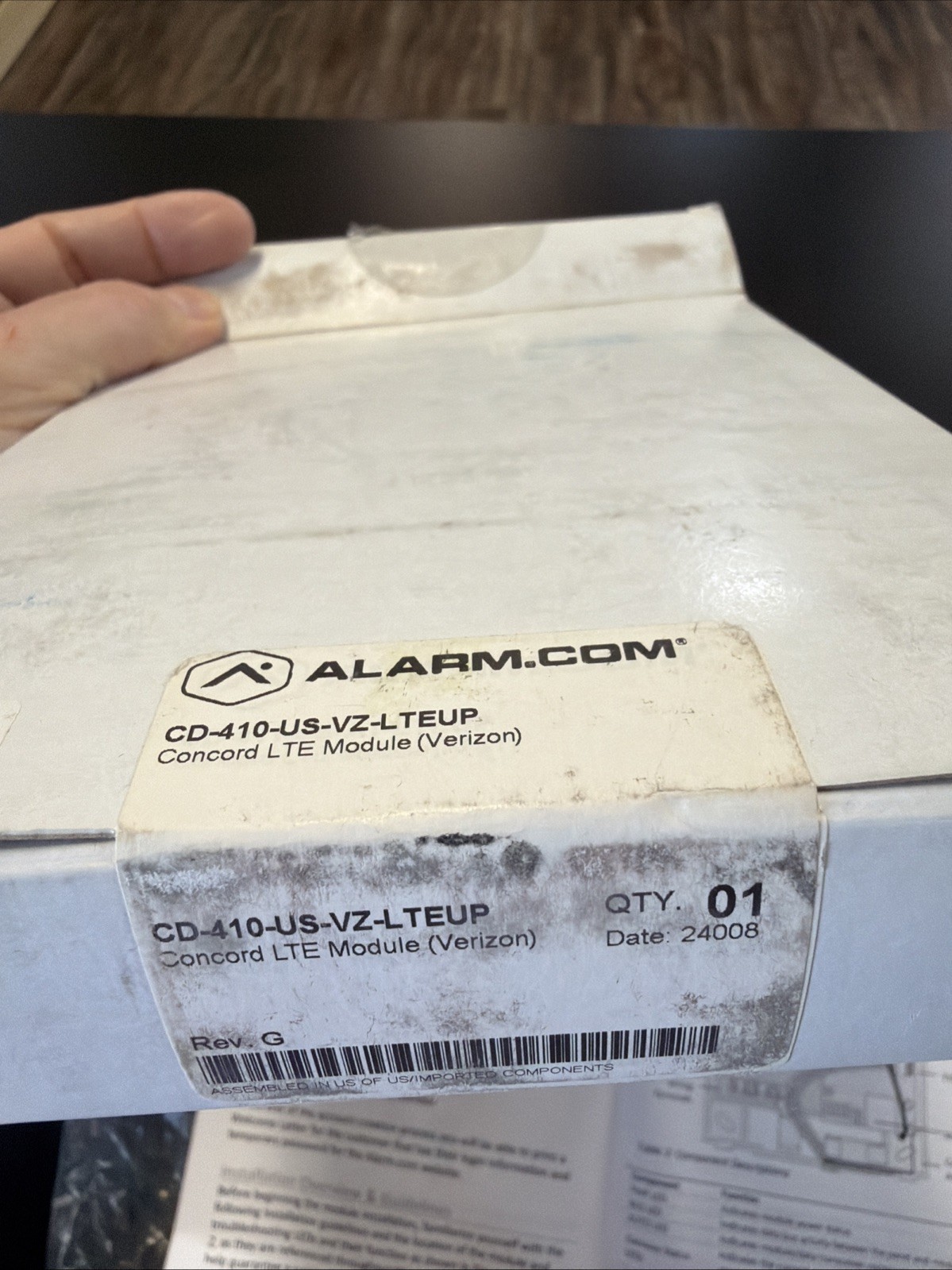 Alarm.com CD-410-US-VZ-LTEUP (Update for Concord LTE Module for Verizon)