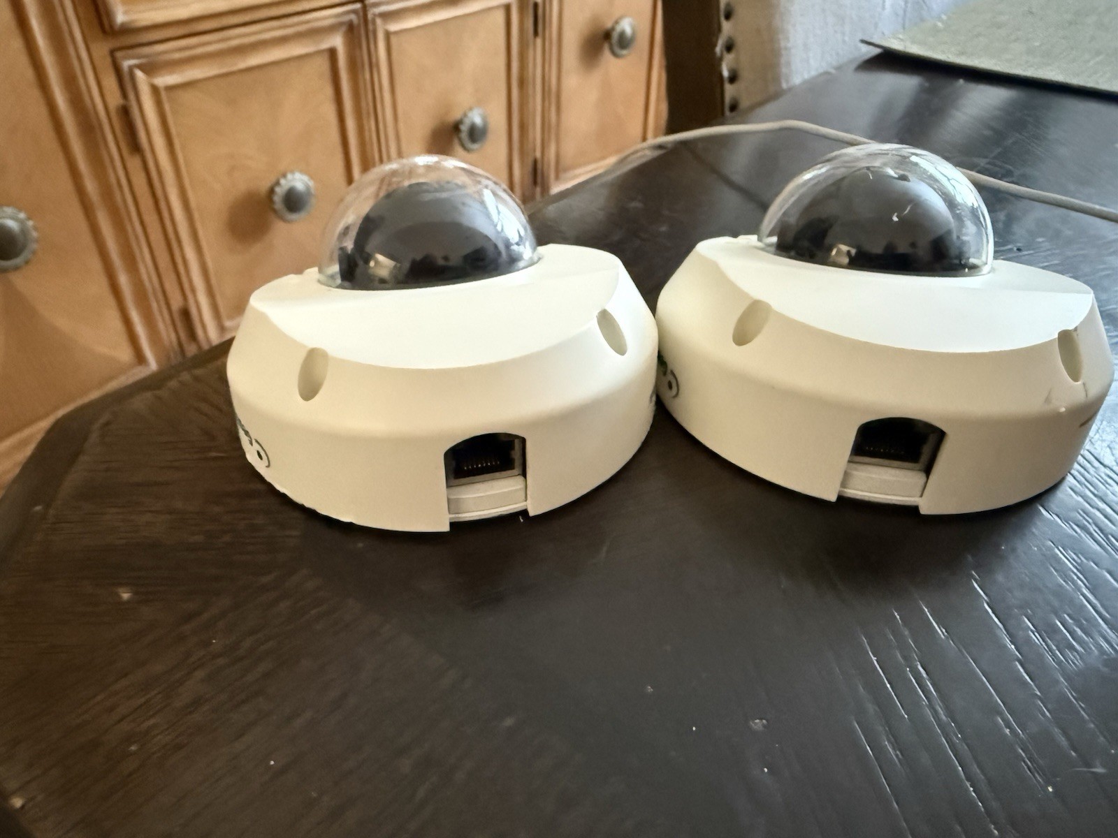 GeoVision GV-MFD110 IP Dome Cameras Fixed Lens PoE Indoor White Lot of 2