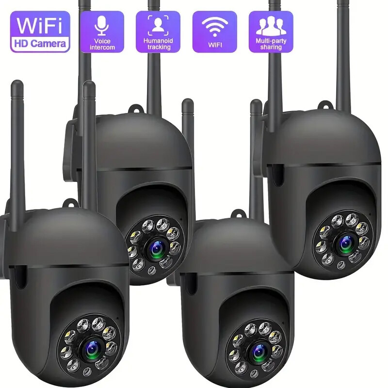 Towell 5G WIFI Camaras De Seguridad Exterior Inalambrica Con Vision Nocturna HD