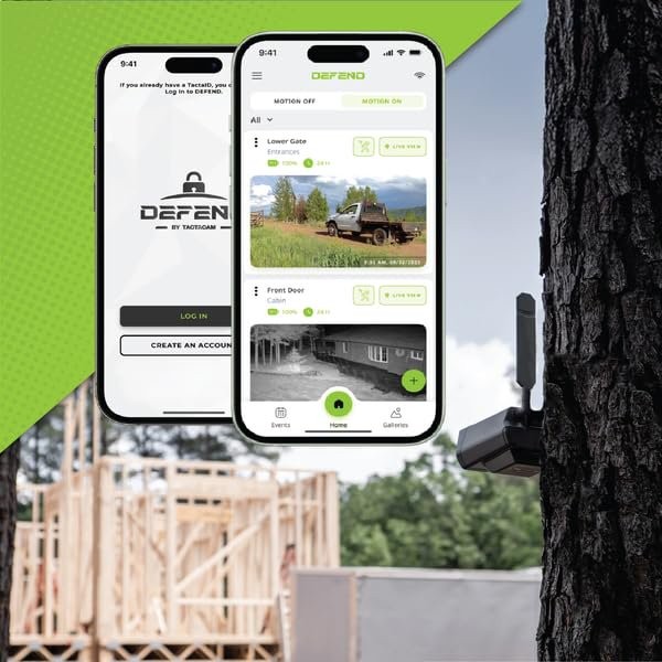 TACTACAM Defend Cellular Security Camera