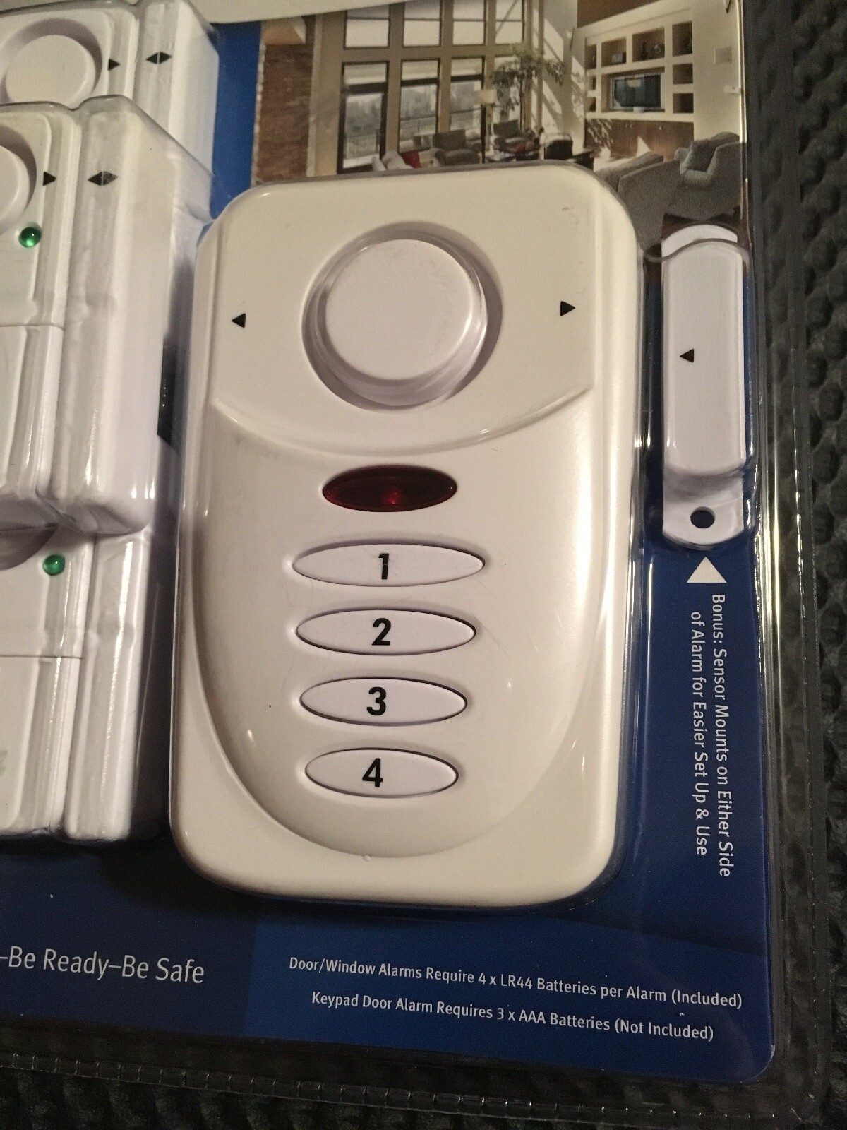 Sabre Wireless Door Window Stand-alone Alarm Kit HS-WAK NEW White