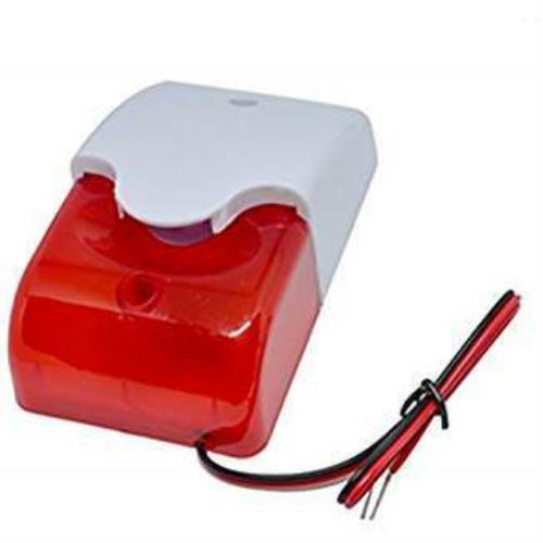 Wireless Warehouse Doorbell with Siren and Strobe