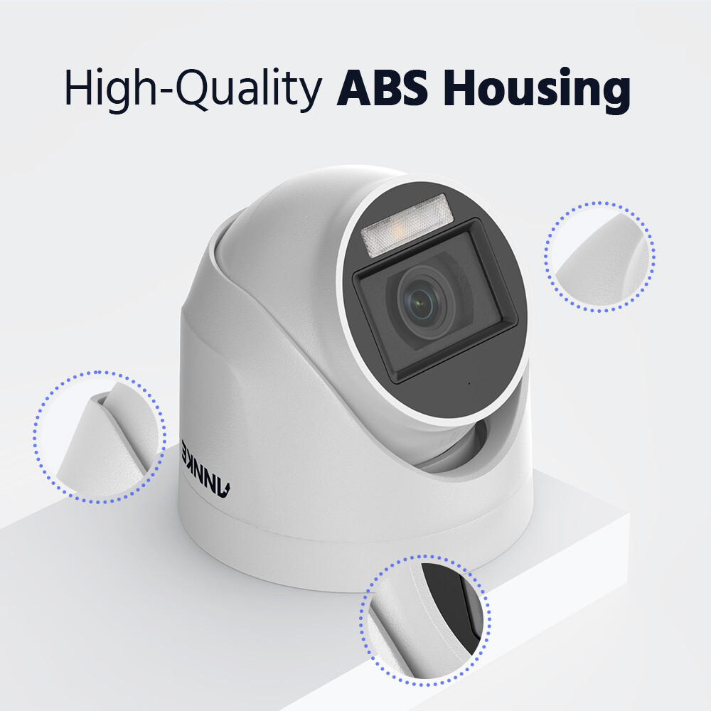 ANNKE 4IN1 5MP Security Camera Full Color Night Vision Outdoor Audio Recording