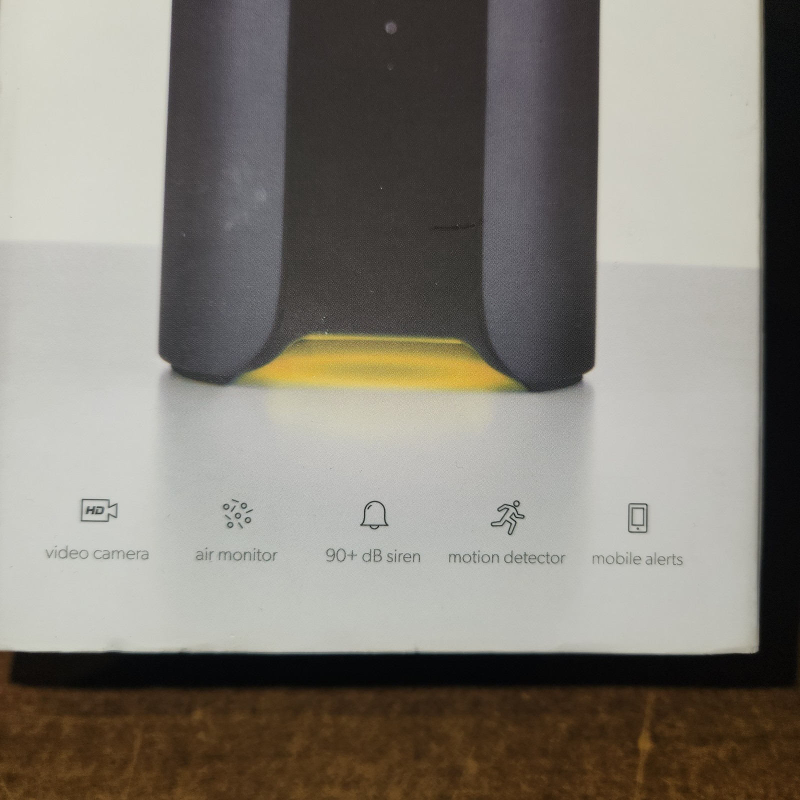 CANARY All-in-One Indoor 1080p HD Security Camera Black Complete Works