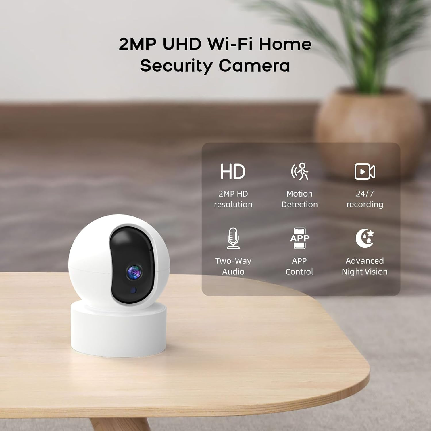 Wireless Alarm System with HD Security Camera,Diy 4G/Wifi Home Security Systems,