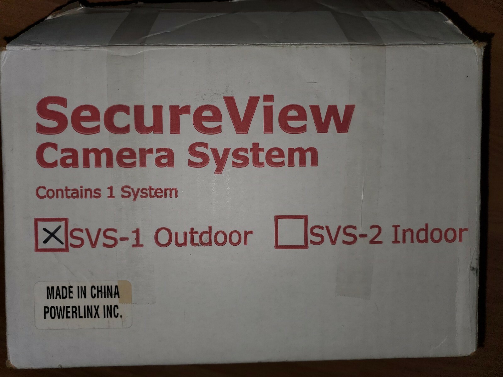 SecureView SVS-1 Outdoor Camera System – Powerline Based Camera PAR-38 Bulb!