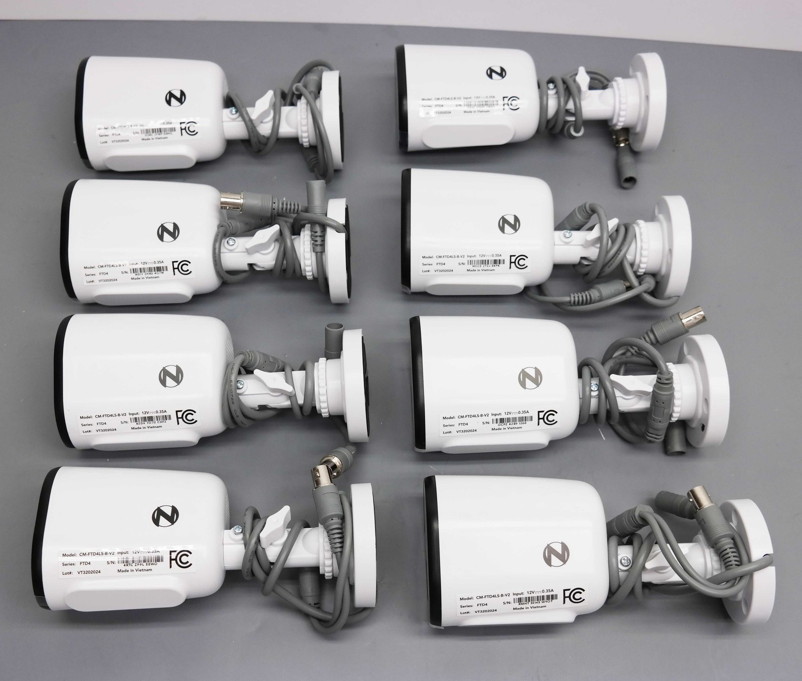 Night Owl FTD4-81-8L 8 Camera Wired 2K 1TB DVR Security System