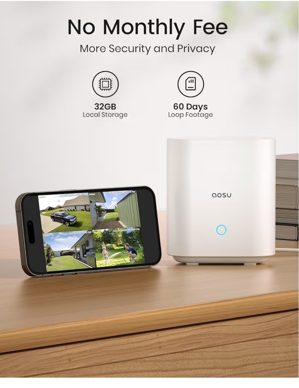 ⭐️3K/5MP Solar Security Cameras Wireless Outdoor, Ultra-Wide-Angle, 4 cameras…