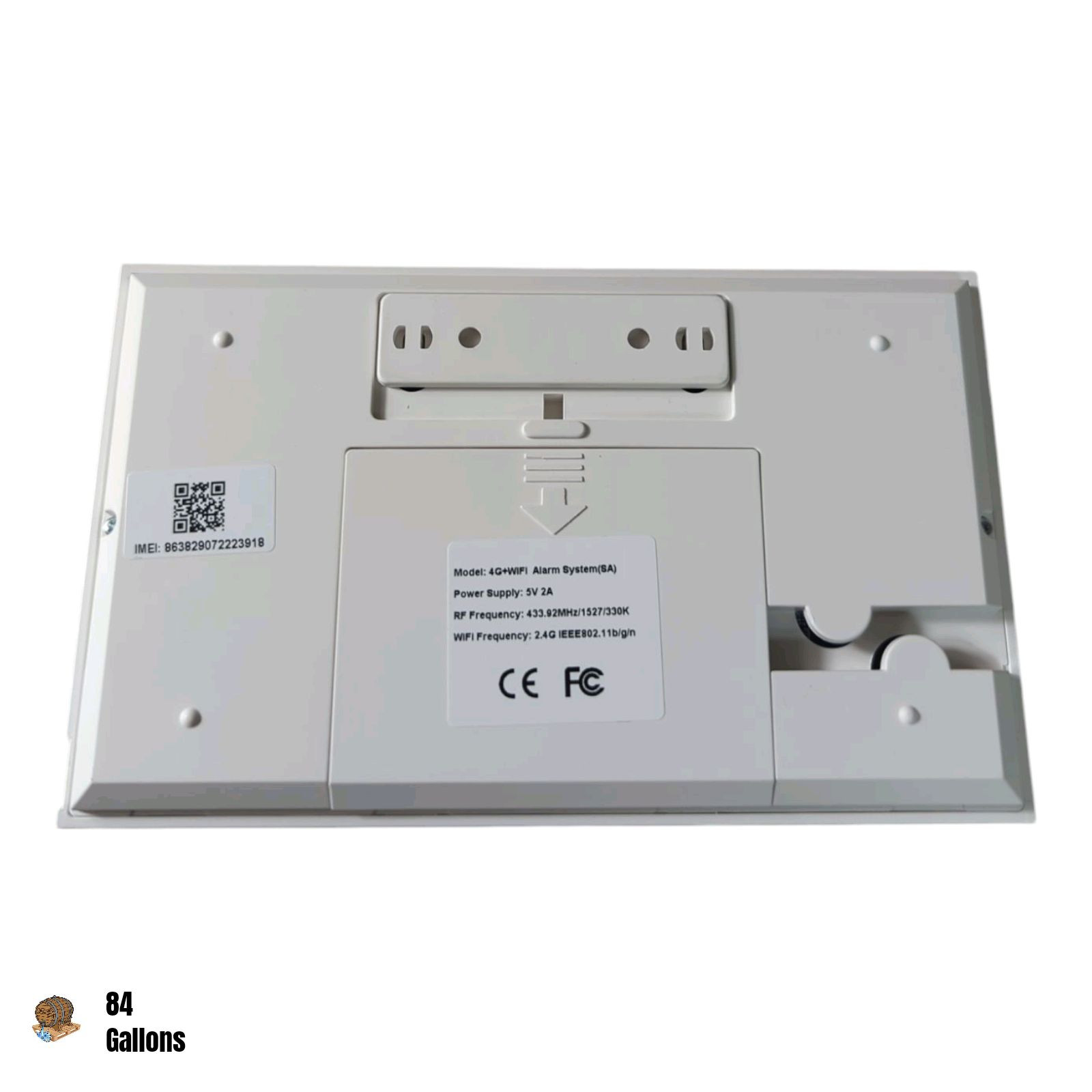 Wireless Smart Home Alarm System – ‎PG107F with Door & Motion Sensors Remote