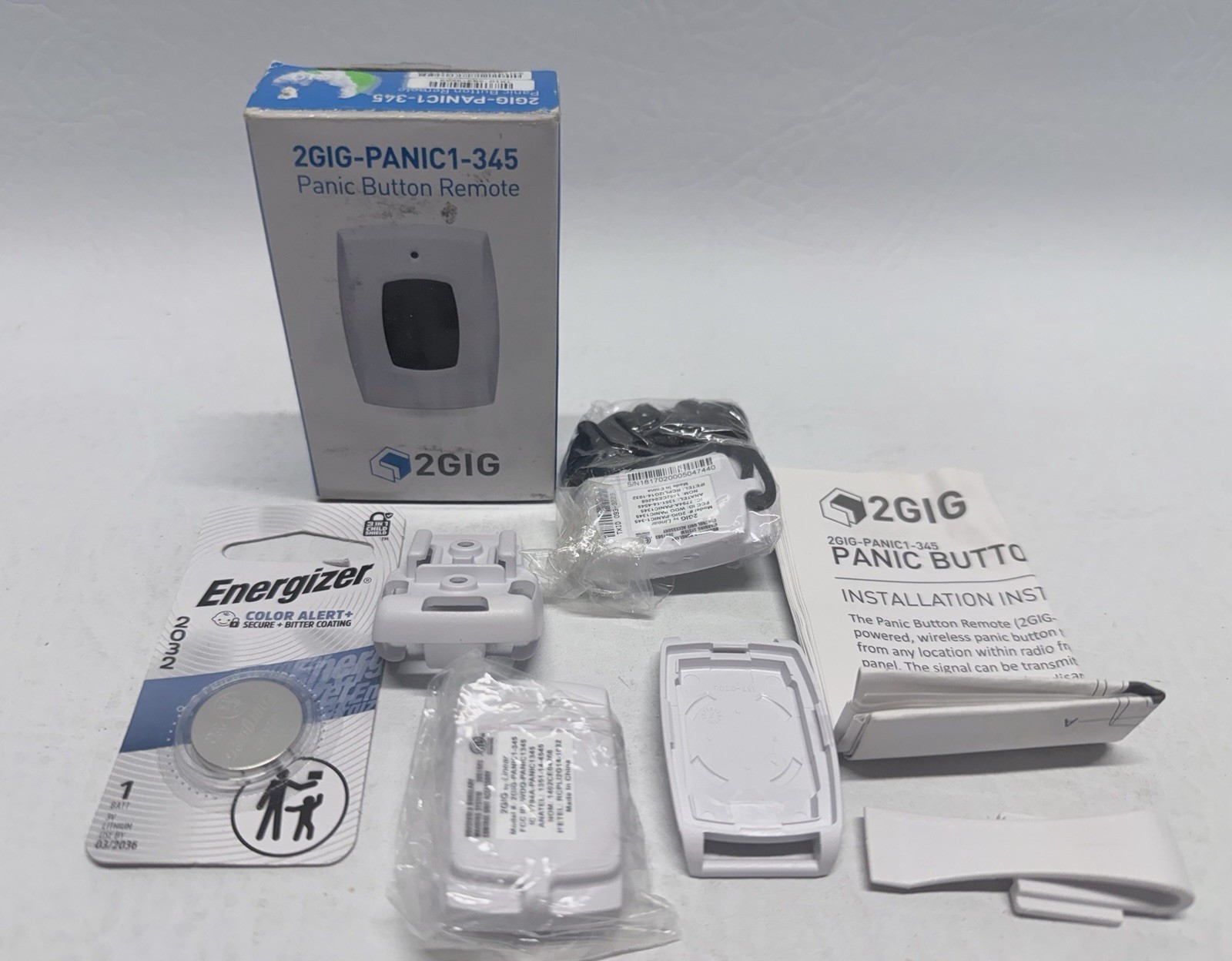 NEW Nortek 2GIG-PANIC1-345 Panic Button Remote