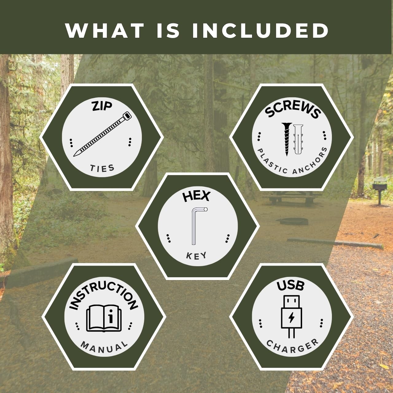 Tactiko Wire Trip Perimeter Alarm 2.0, 129 dB Rechargeable Perimeter – 80ft K…