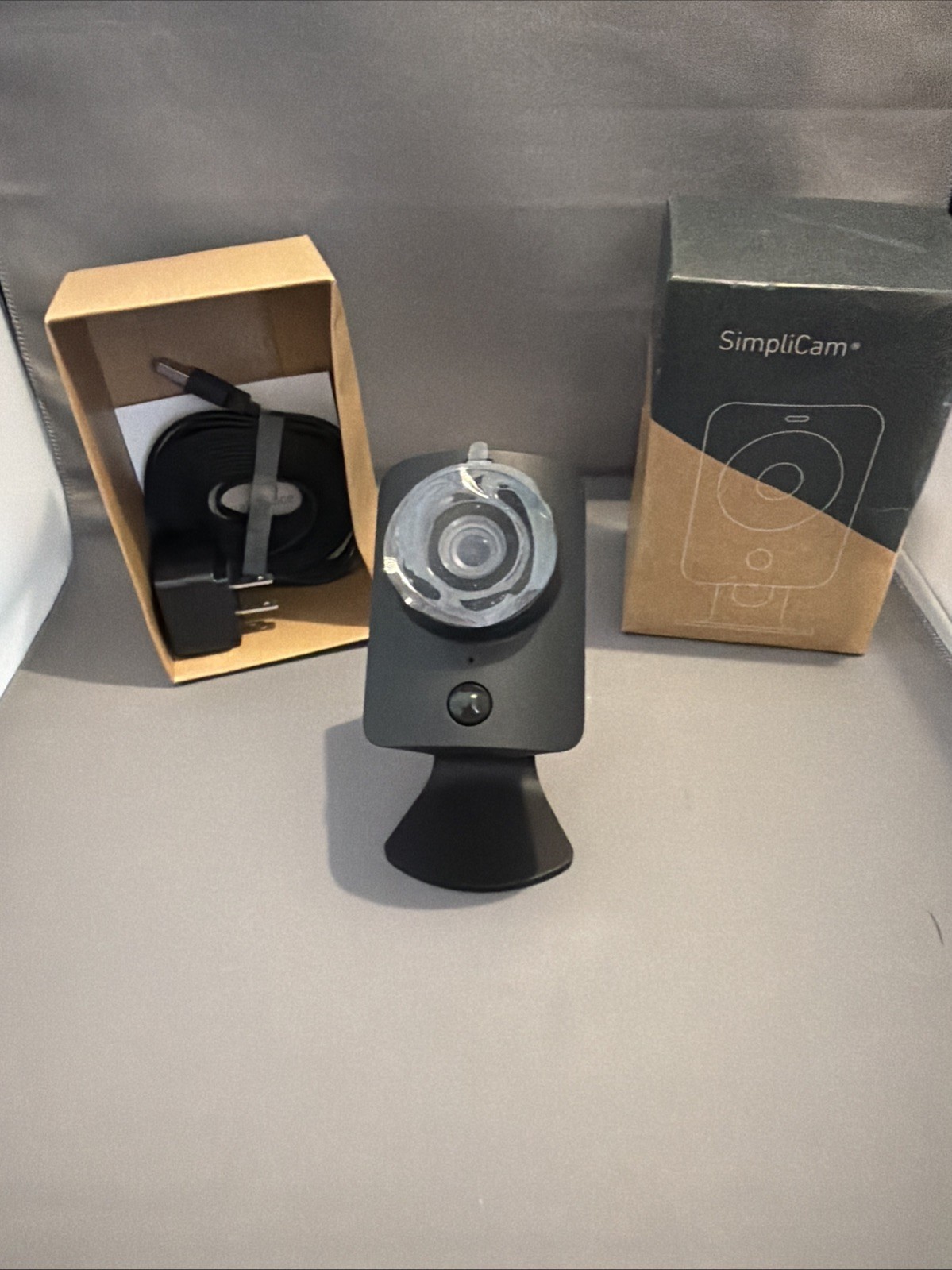SimpliSafe Black Simplicam Security HD Camera New Open Box