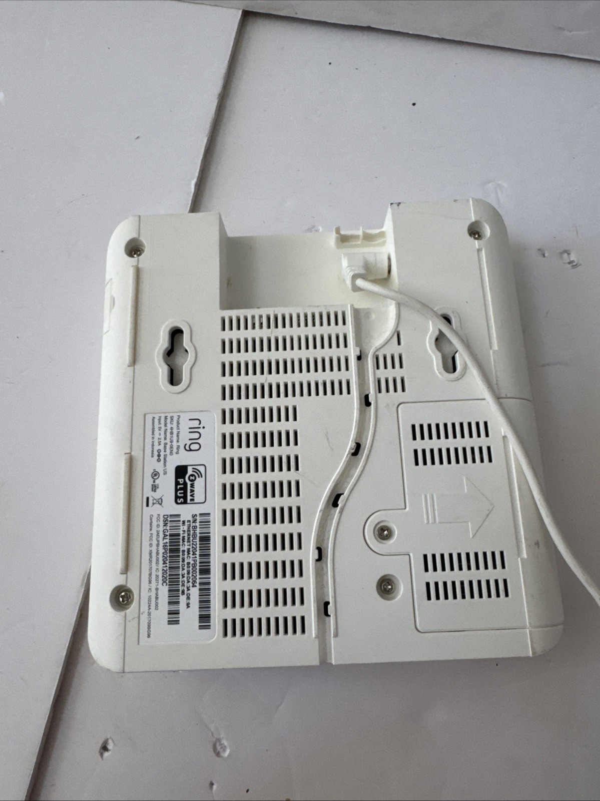 Ring Z WAVE PLUS Alarm Base Station US 4HB1S70EN0 | tested