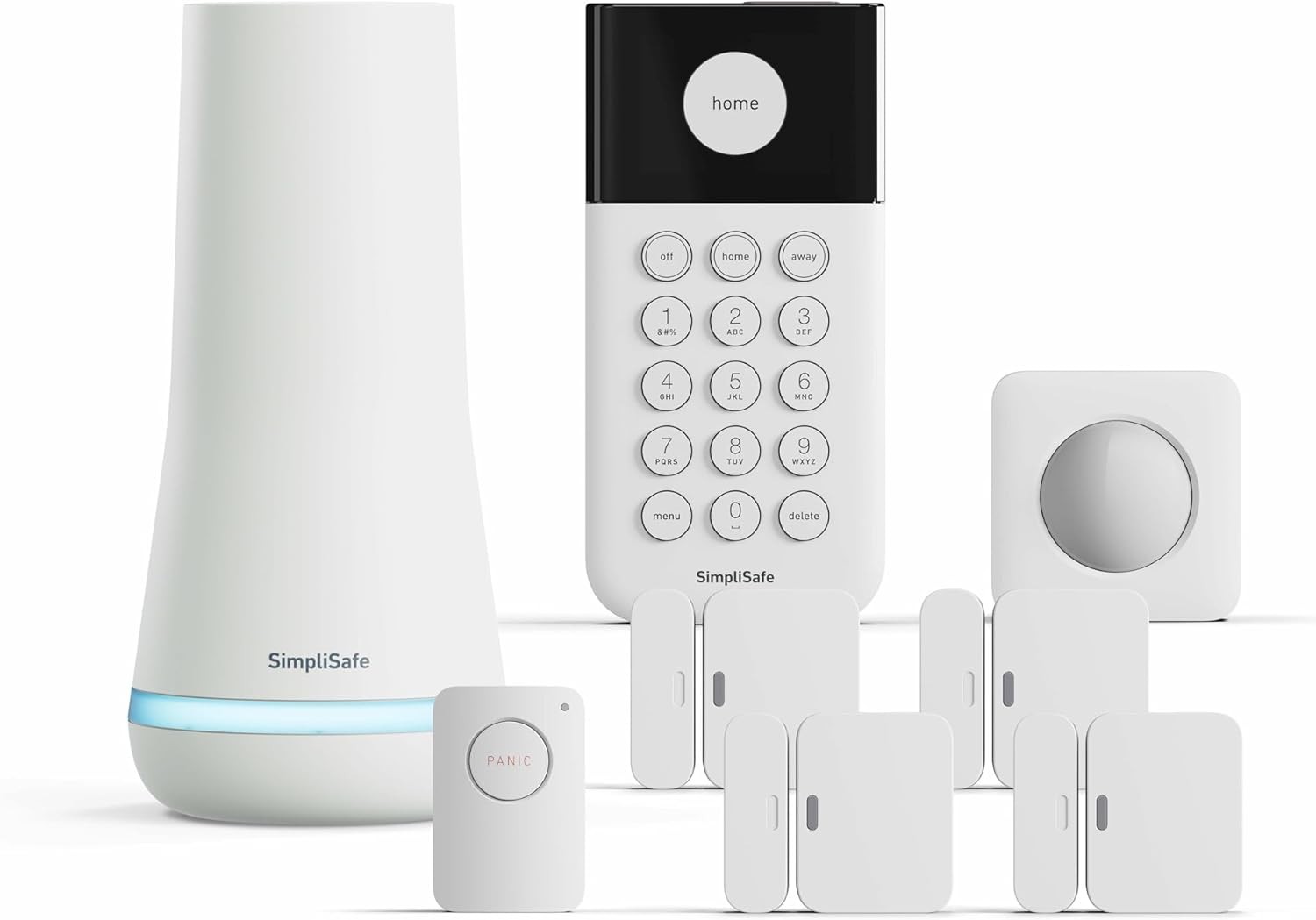 SimpliSafe 8 Piece Wireless Home Security System – Optional 24/7 Professional Mo