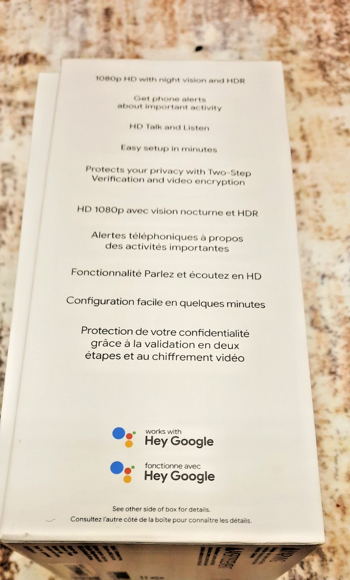 Google Nest Cam Indoor Wired 2nd Gen Security Camera