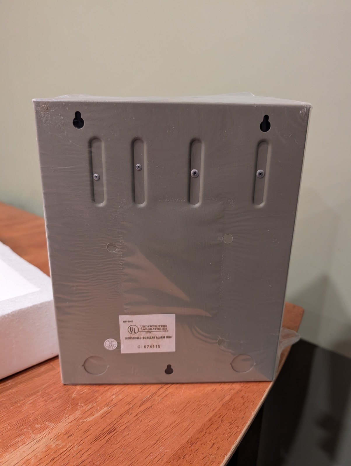 Vintage Radio Shack Safe House 49-450 Burglar Alarm Center Panel NEW OPEN BOX