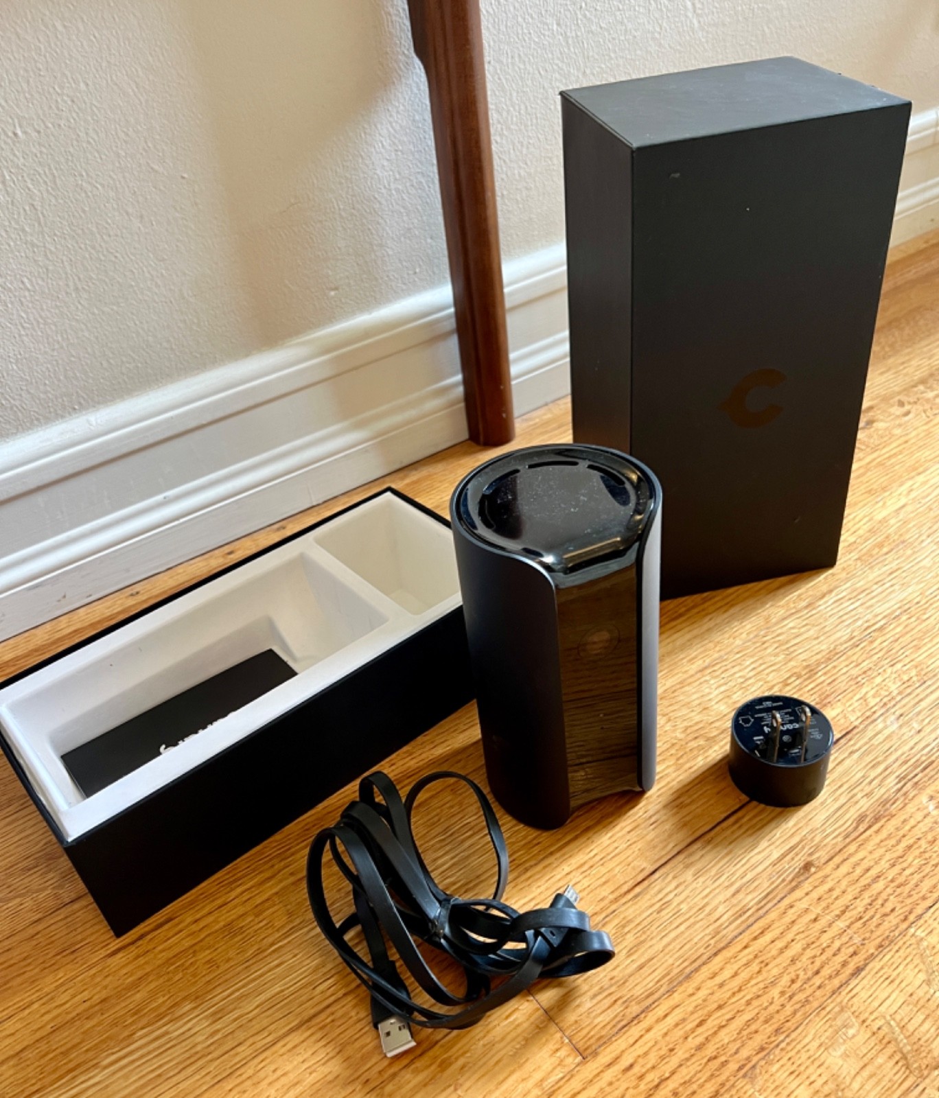Canary CAN100USBK All-in-One Indoor 1080P HD Security Camera – Black