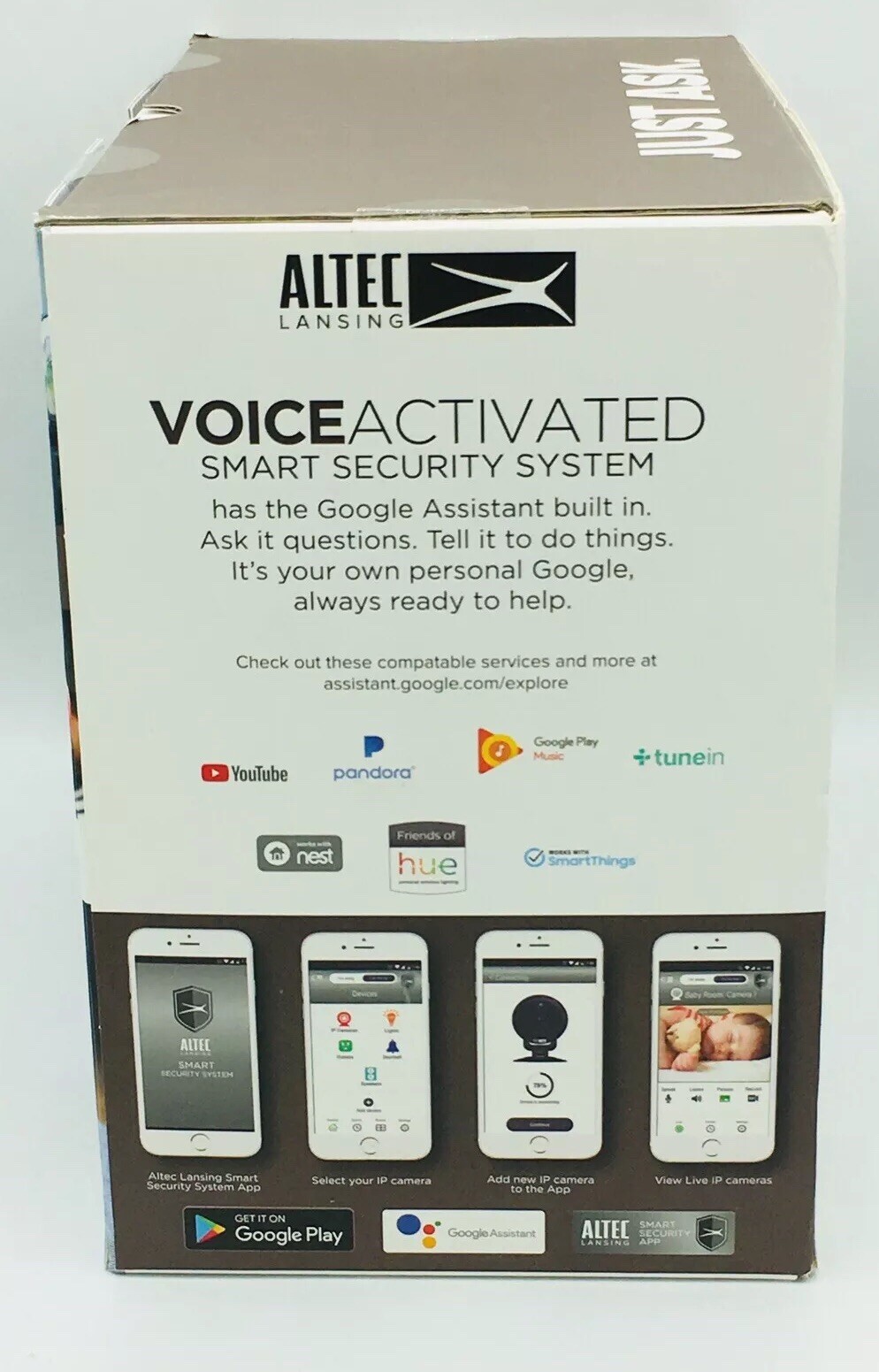 ALTEC LANSING VOICE ACTIVATED SMART SECURITY SYSTEM BRAND NEW IN BOX USA SELLER