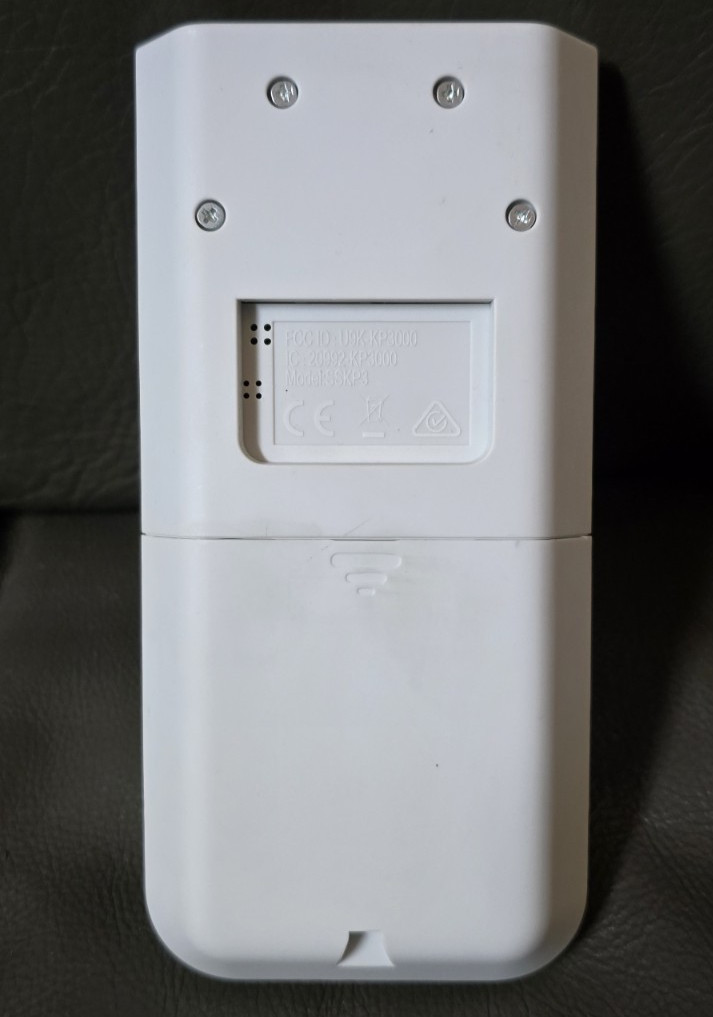 SimpliSafe Home Security System Keypad Remote White Model SSKP3 Tested Works |F2
