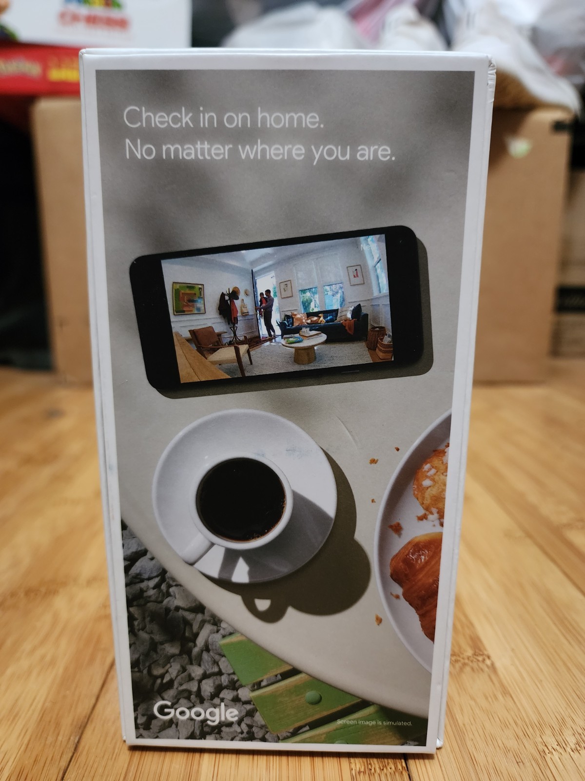 Google Nest Cam Indoor Wired 2nd Generation Security Camera White TESTED, WORKS!