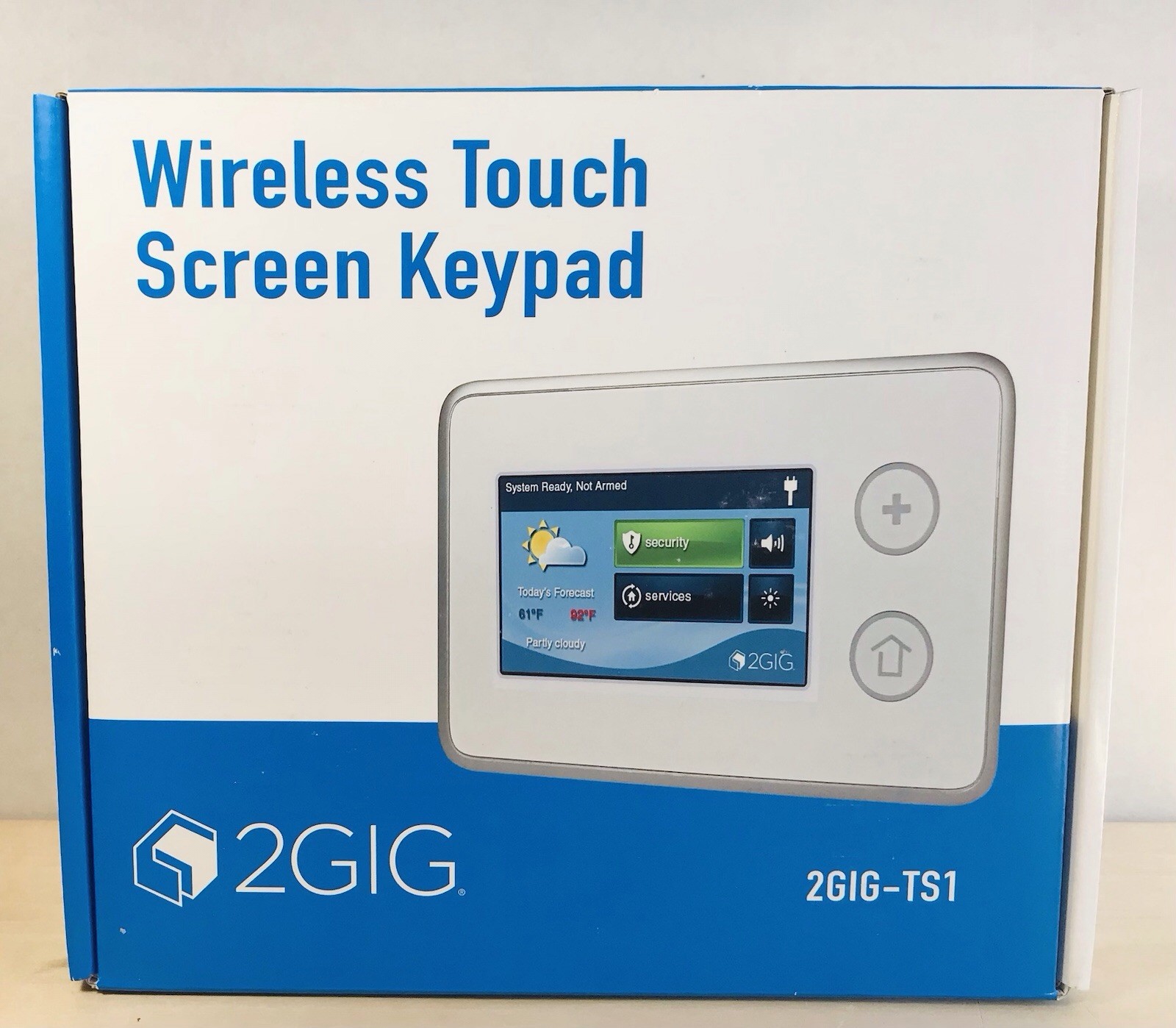 2GIG Touch Screen Security Wireless Keypad Alarm System TS1-E **New, Sealed**