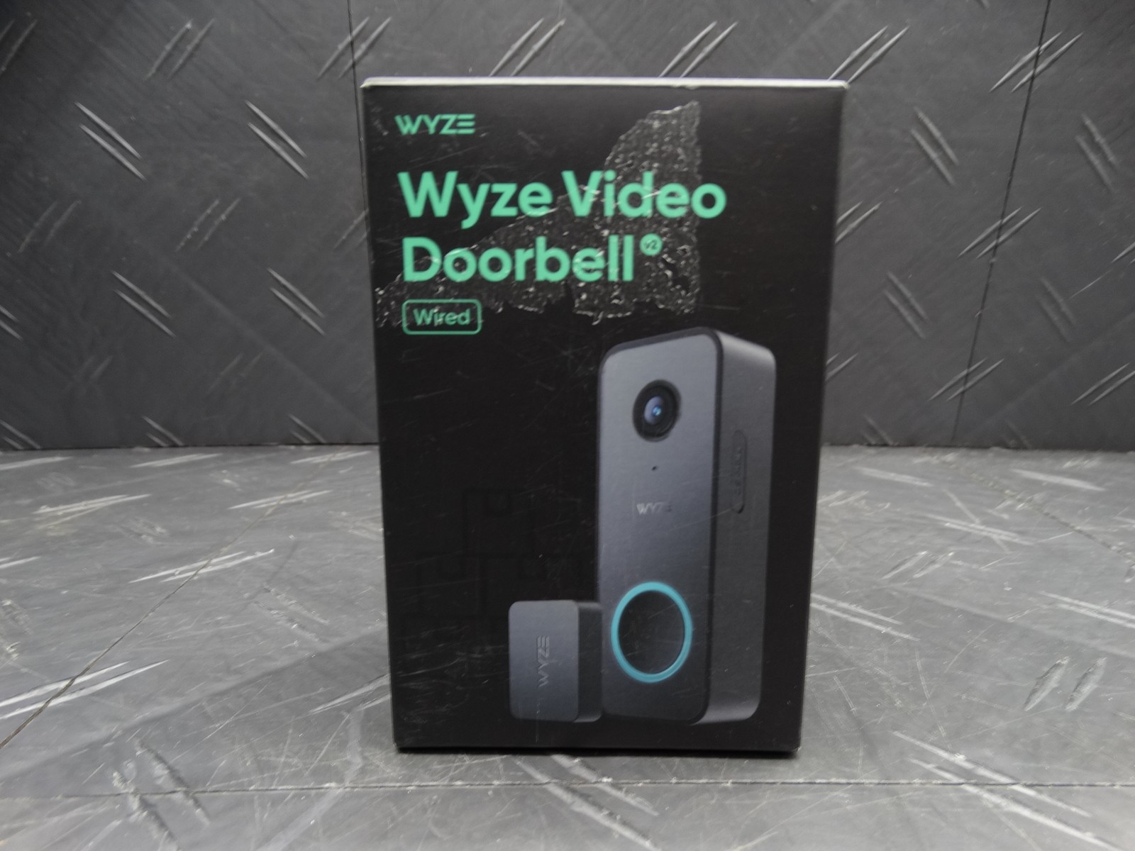 Wyze Video Doorbell v2 Wired 2K HD Color Night Vision Head-to-Toe View WVDWDV2