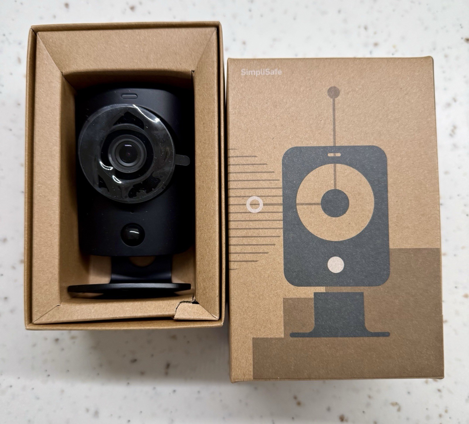 SimpliSafe SimpliCam 1080p Wireless Security Camera – Black