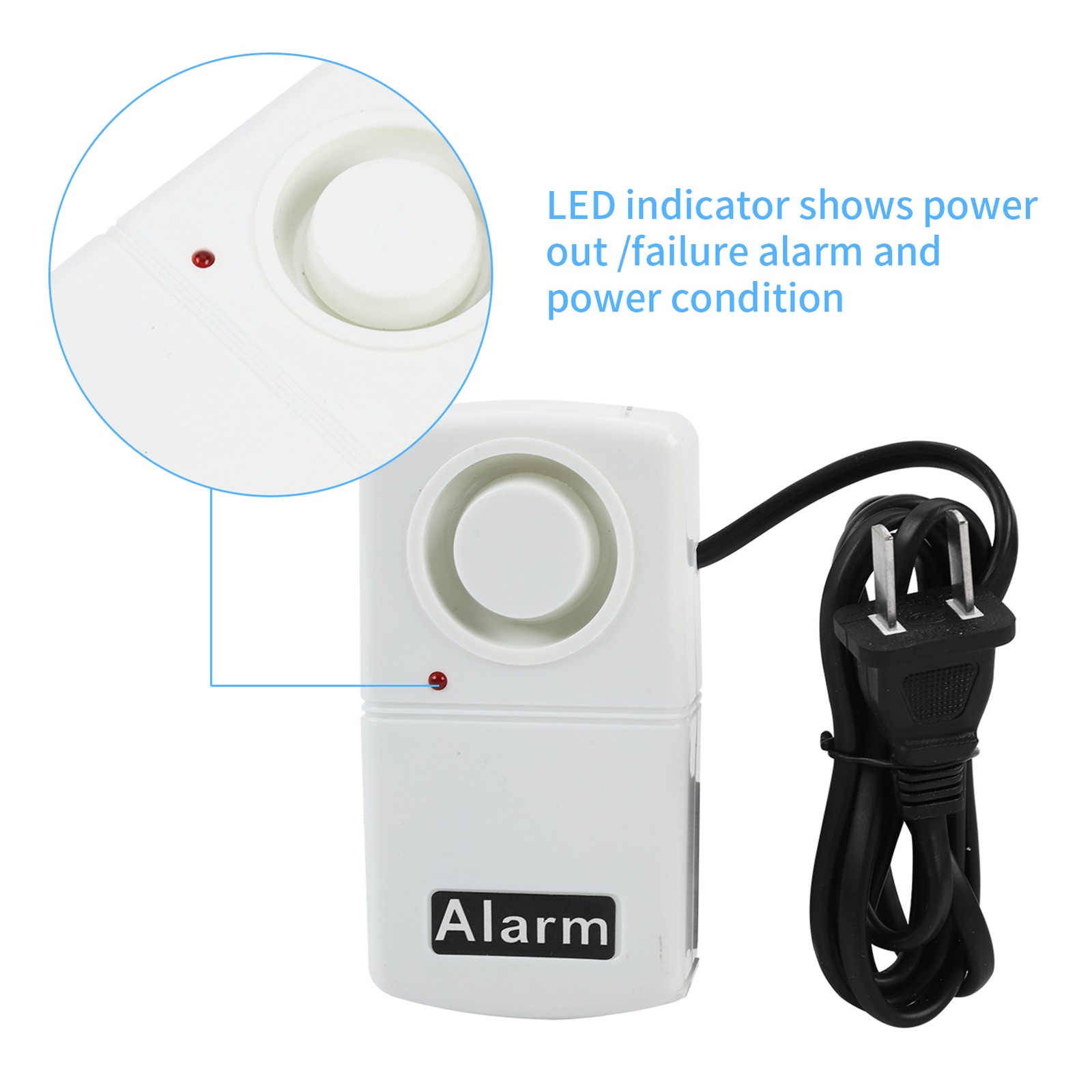 LED Power Failure Alarm Siren For Outage Warning Recommended