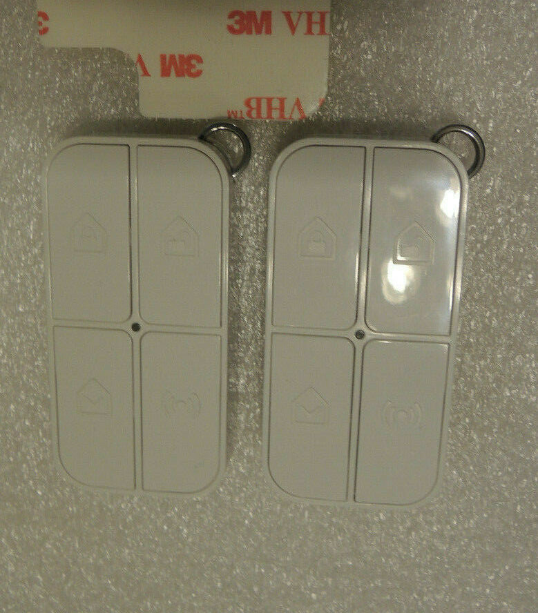 Grouping LOT Package of iSmart Alarm Parts Sensors, Remotes, Cube One iPU3