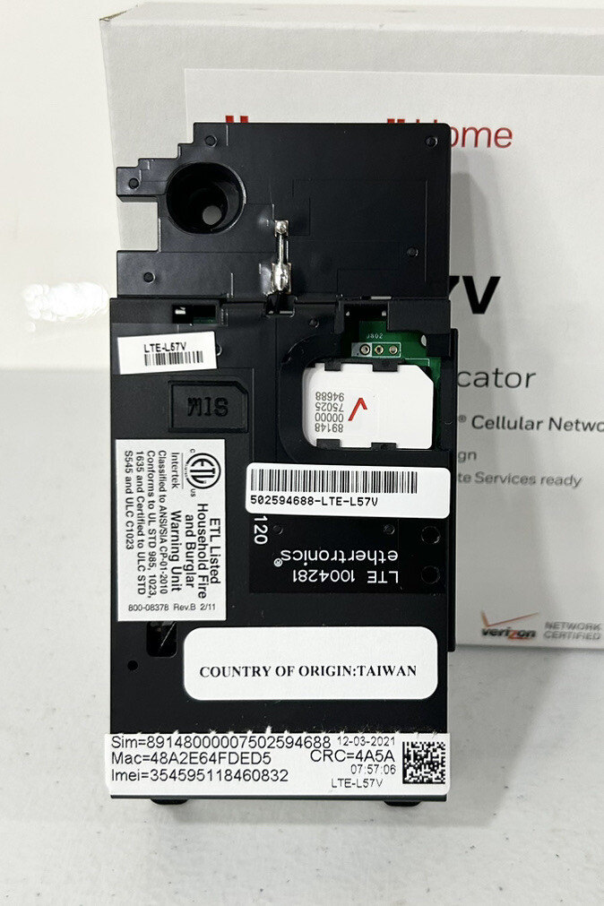 Honeywell LTE-L57V Lynx Touch Verizon LTE Communicator For L5210 & L7000 / New
