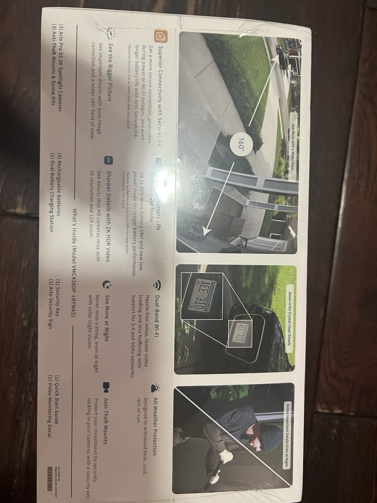 Arlo Pro 5S 2K Security Bundle with 3 Wireless Spotlight Cameras – White..