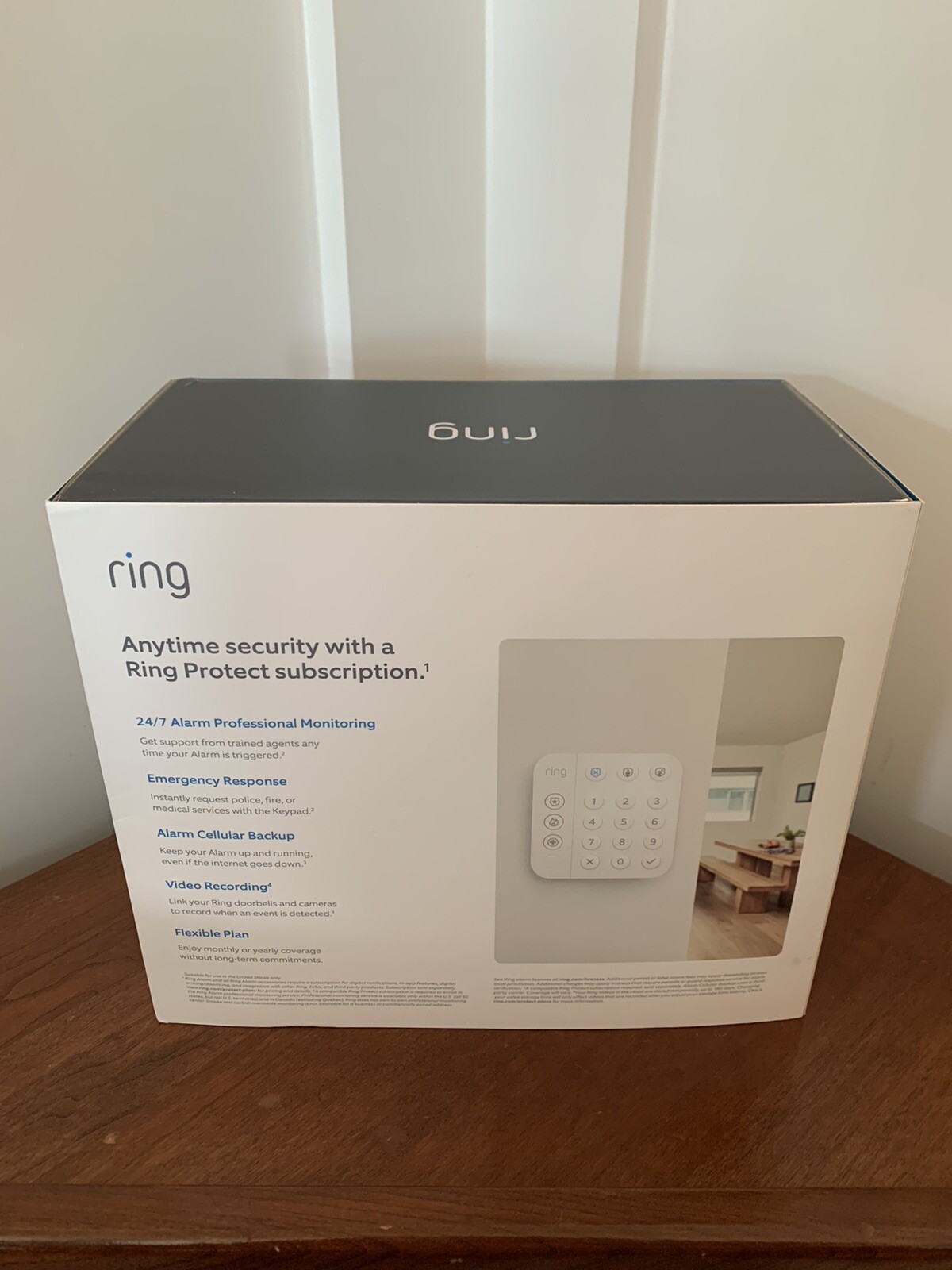 Ring 4K18SZ0EN0 Wireless Indoor 2 HD Alarm Kit