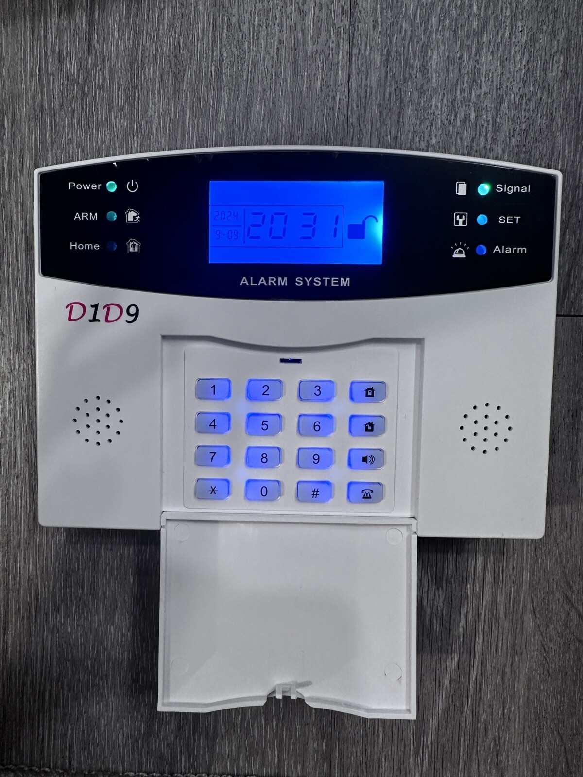D1D9 Home Alarm System Wireless Built in Antenna Scare Burglar Away