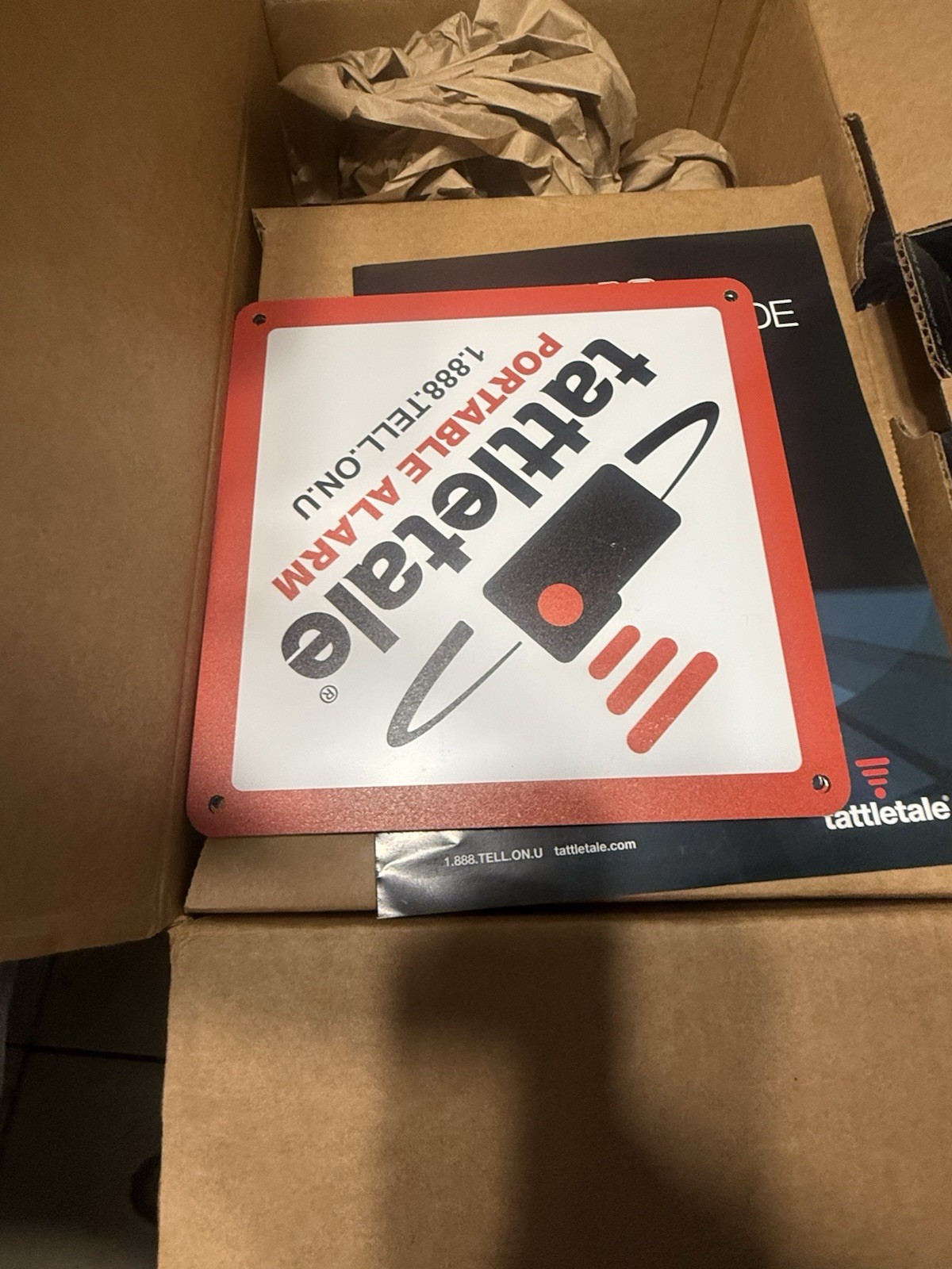 New Tattletale Portable Alarma System for Home Security